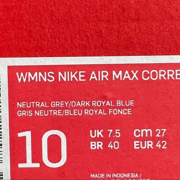 NWT Nike Air Max Correlate Women’s Shoes - Picture 8 of 8